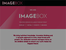 Tablet Screenshot of imagebox.com.au